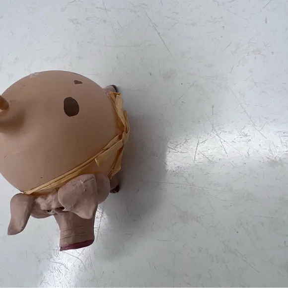 Pink Pig round ornament - Picture 5 of 12